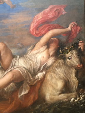 The Rape of Europa painting by Titian